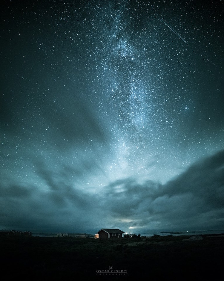 Starry Nights in Finland by Oscar Keserci