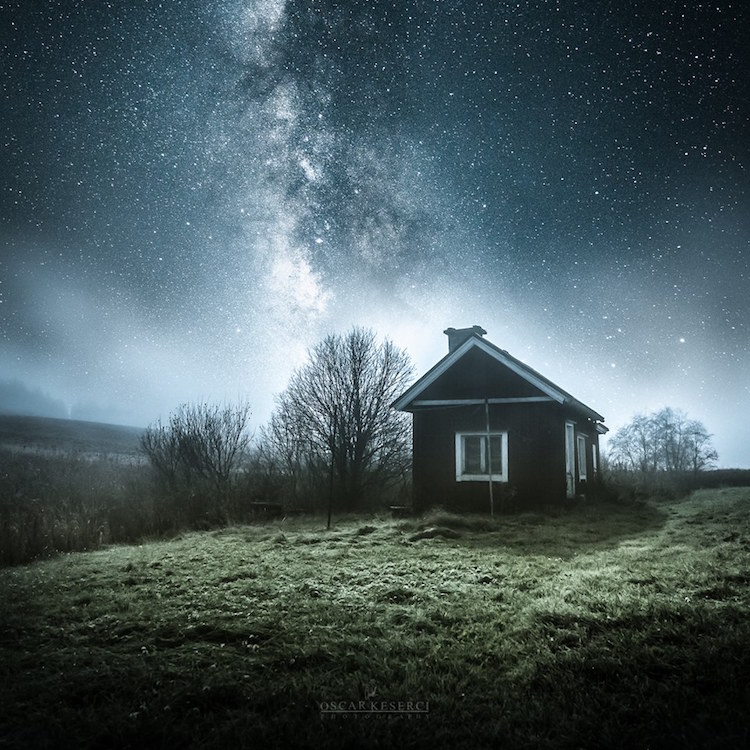 Starry Nights in Finland by Oscar Keserci