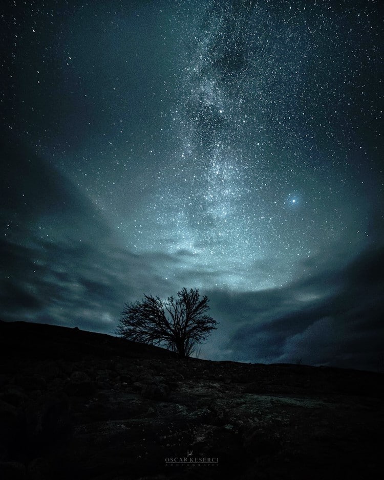 Starry Nights in Finland by Oscar Keserci