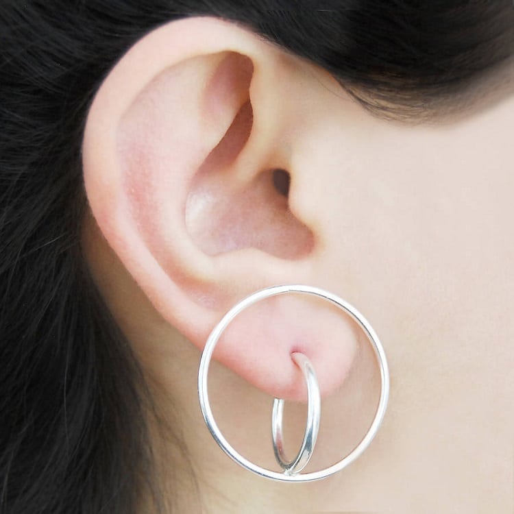 Optical Illusion Earrings are a Playful Addition to Everyday Style