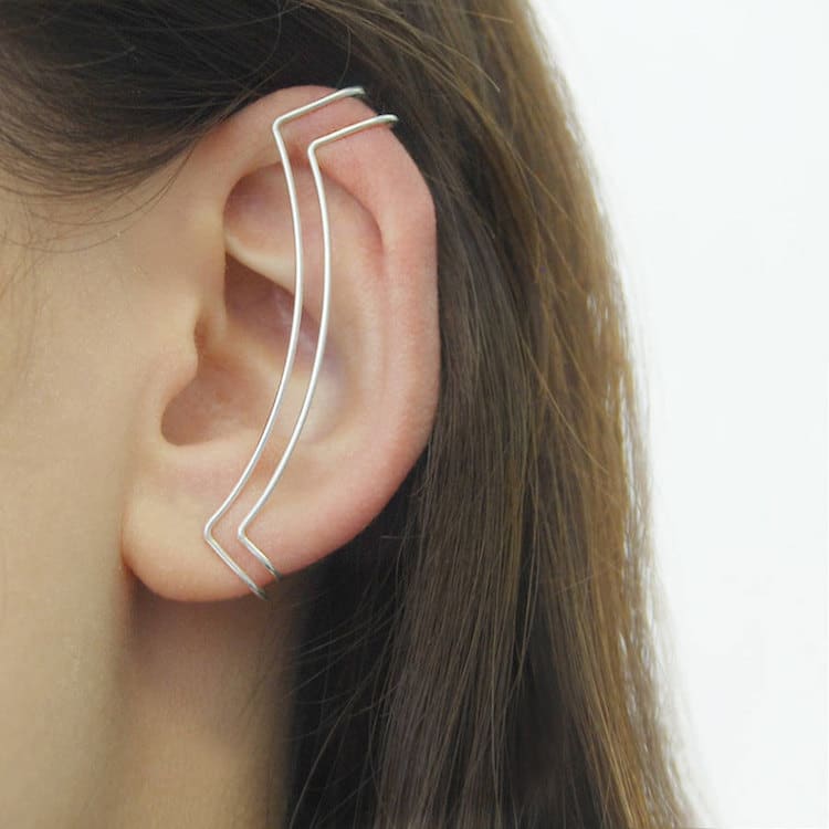 Optical Illusion Earrings are a Playful Addition to Everyday Style