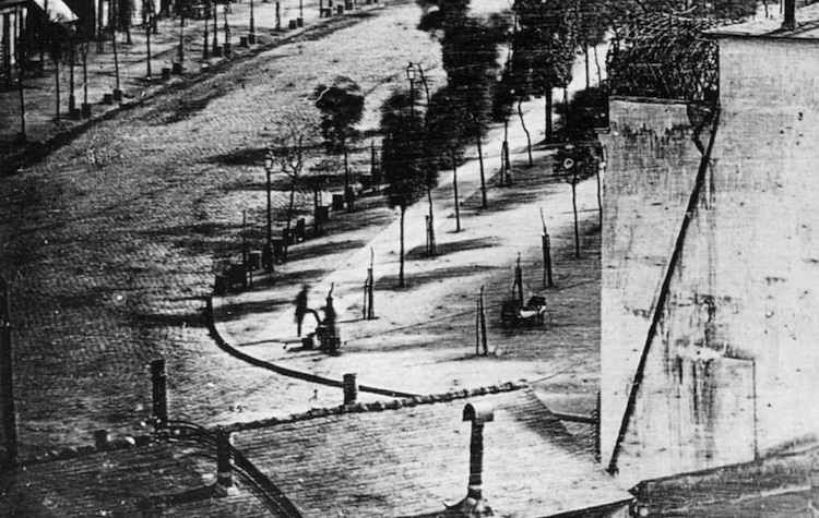 oldest Paris photo Louis Daguerre