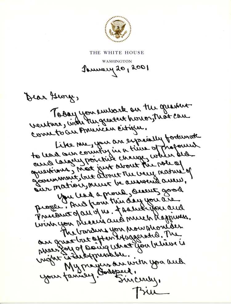 Revealing Notes Showcase the Long Tradition of the Presidential Letter