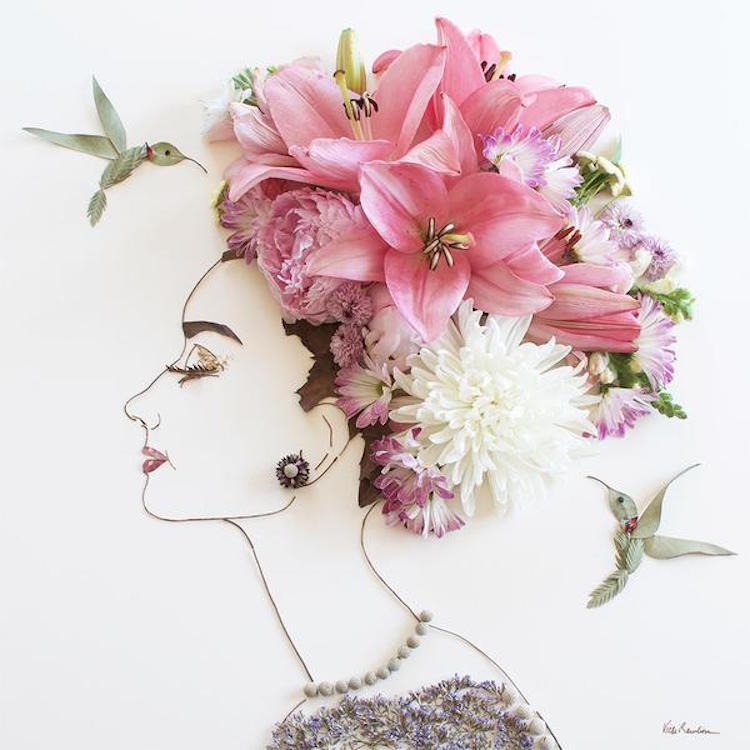 Floral art illustrations by sister golden featuring flowers, plants, and nature.