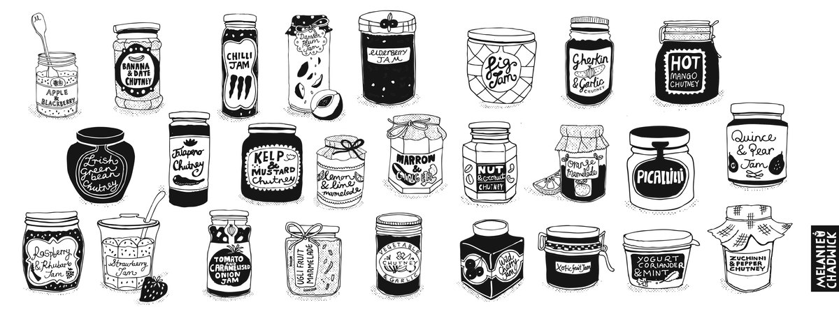 Collection of Illustrated Recipes from Artists Around the World 