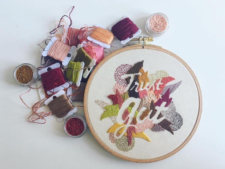 Uplifting Embroidery to Brighten Your Day 