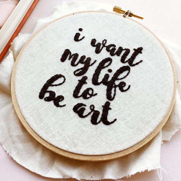 Uplifting Embroidery to Brighten Your Day 