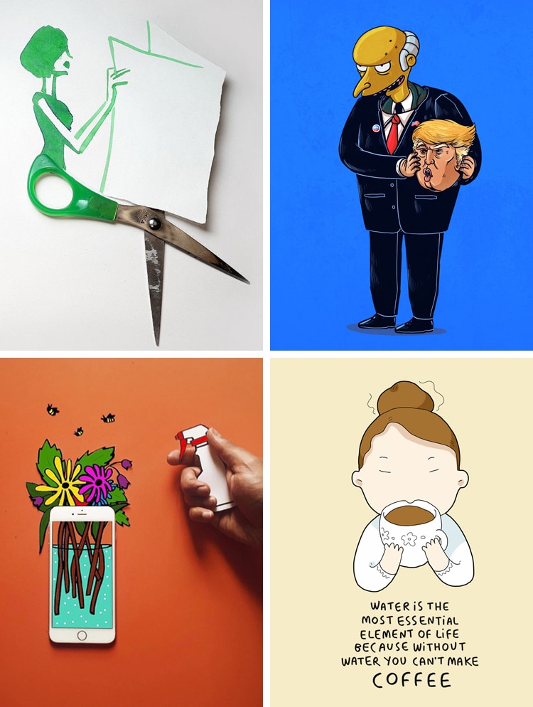 Witty illustrators