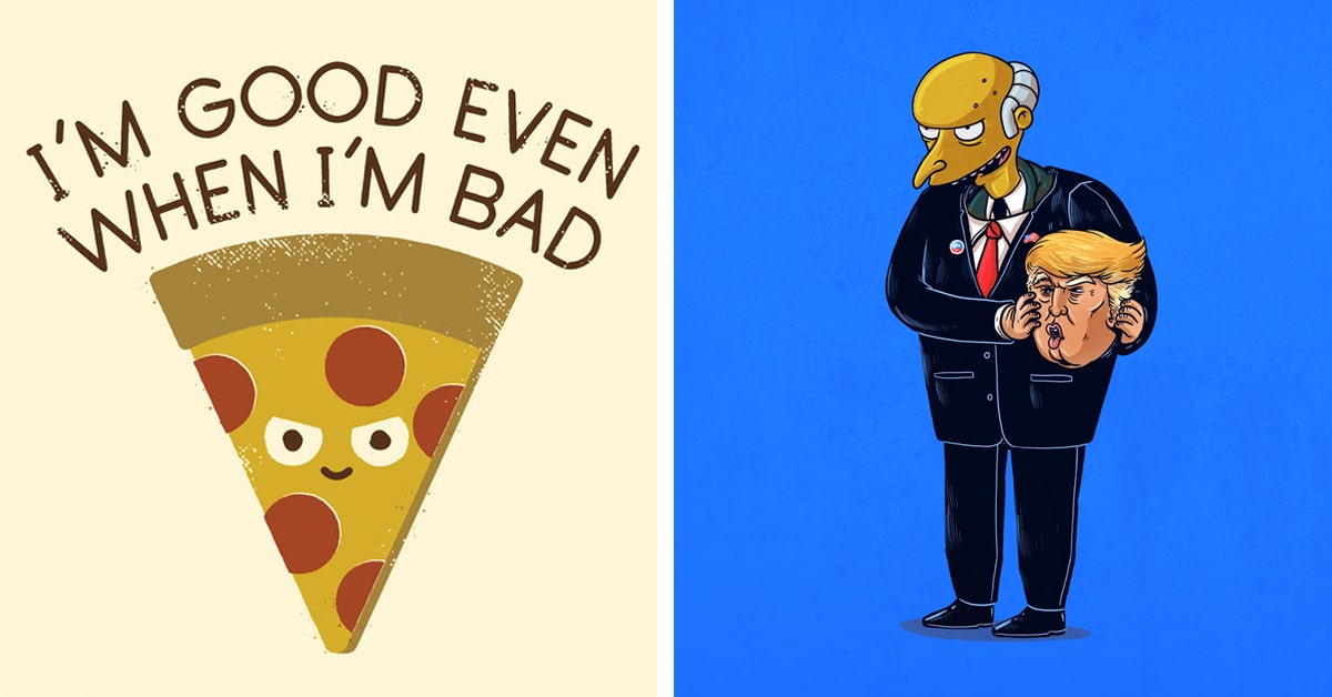 Witty Illustrators Will Brighten Your Day With Their Clever Drawings