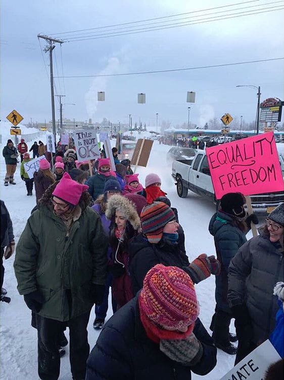 Women's March in Fairbanks