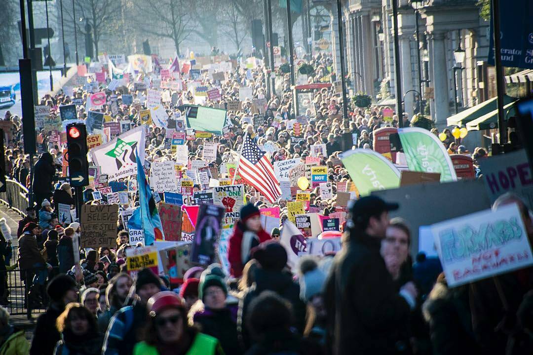 global women's march sister march london