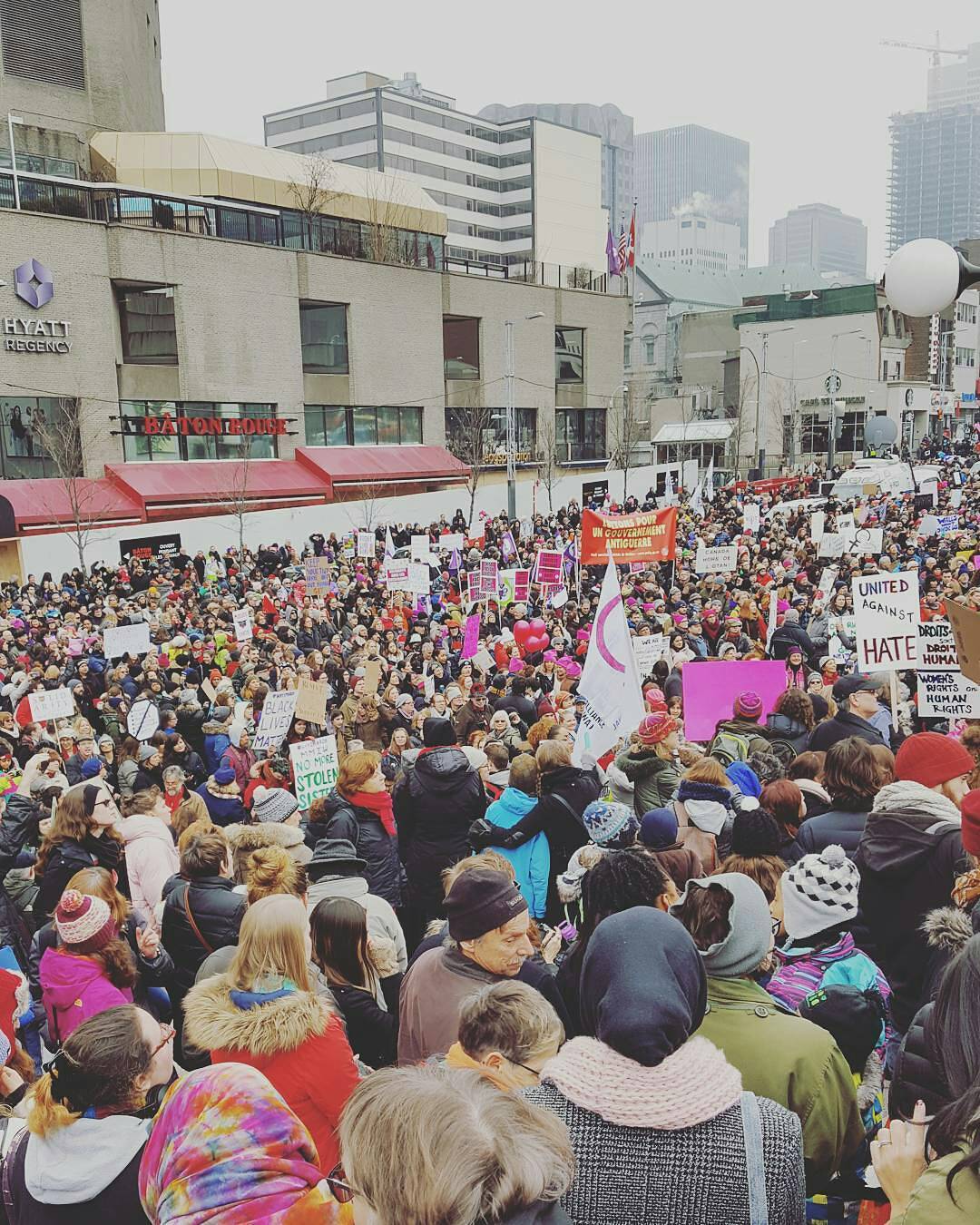 global women's march sister march london