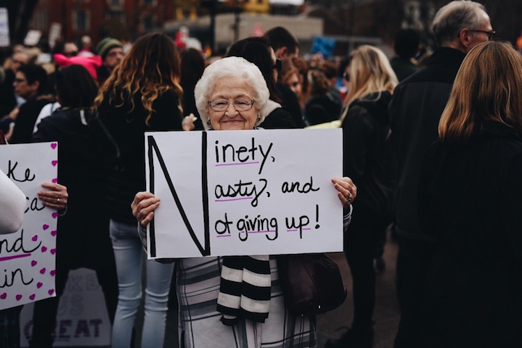 Clever Women's Marches Signs from Around the World