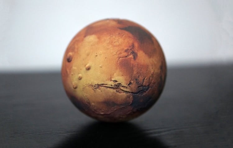 3D printing planetary models