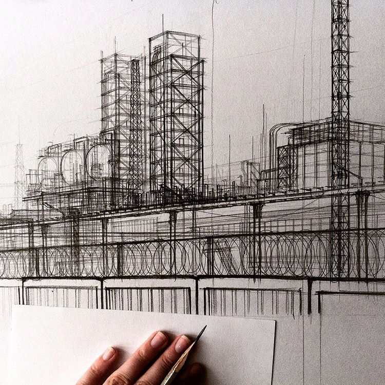 industrial architecture drawings