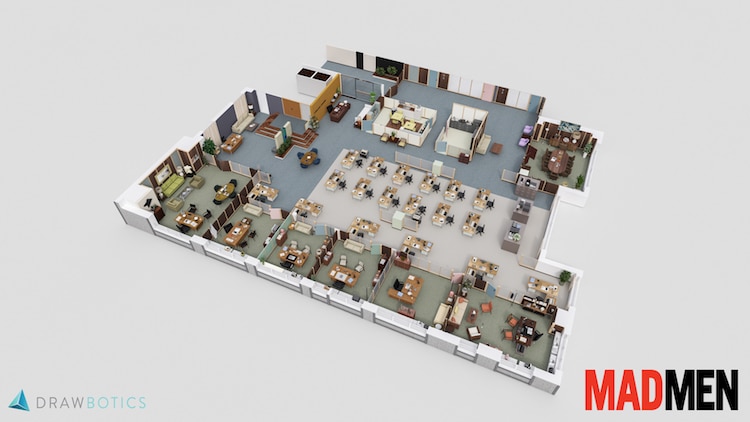 tv show 3d floor plans