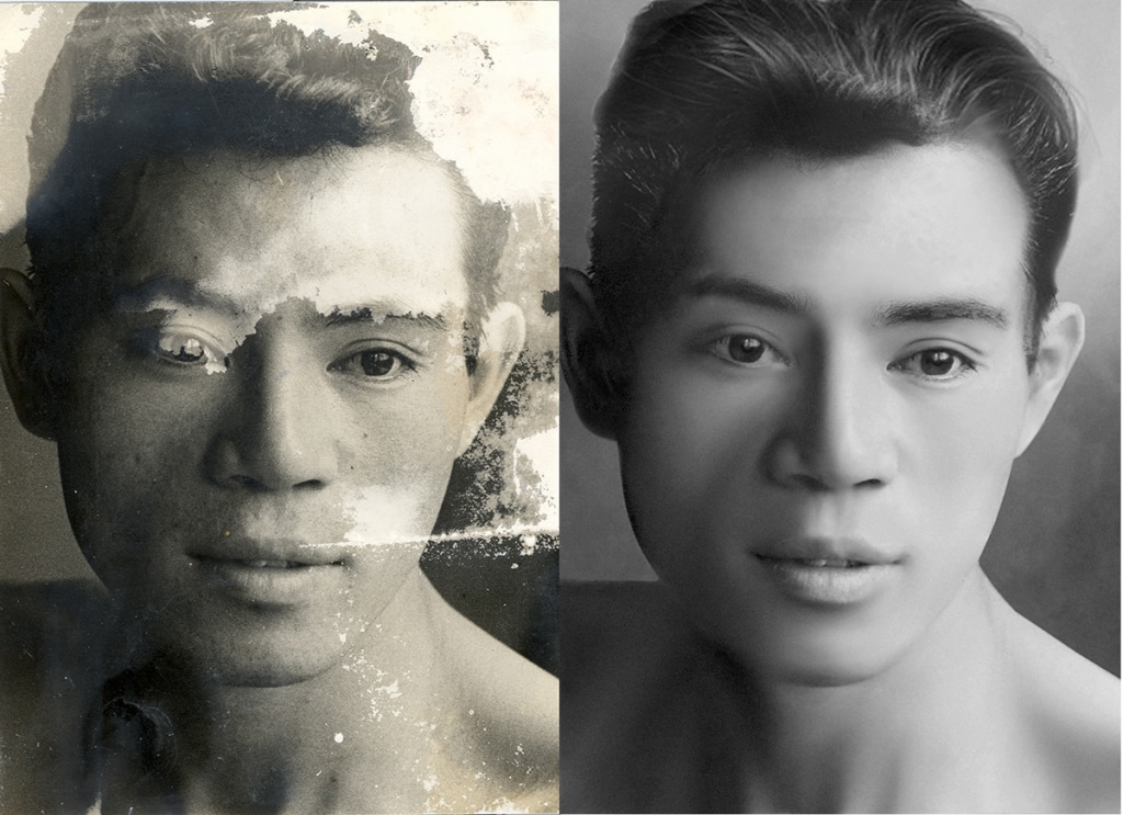 Tetyana Dyachenko Restored Vintage Photos digital restoration photography photoshop 