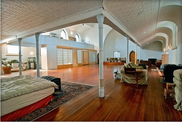 Sliding Door Features Of Chicago Church Converted Into Artist Loft