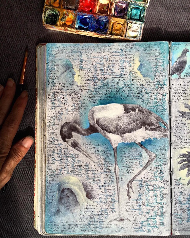 Beautiful Sketchbooks that are Handheld Galleries for Art