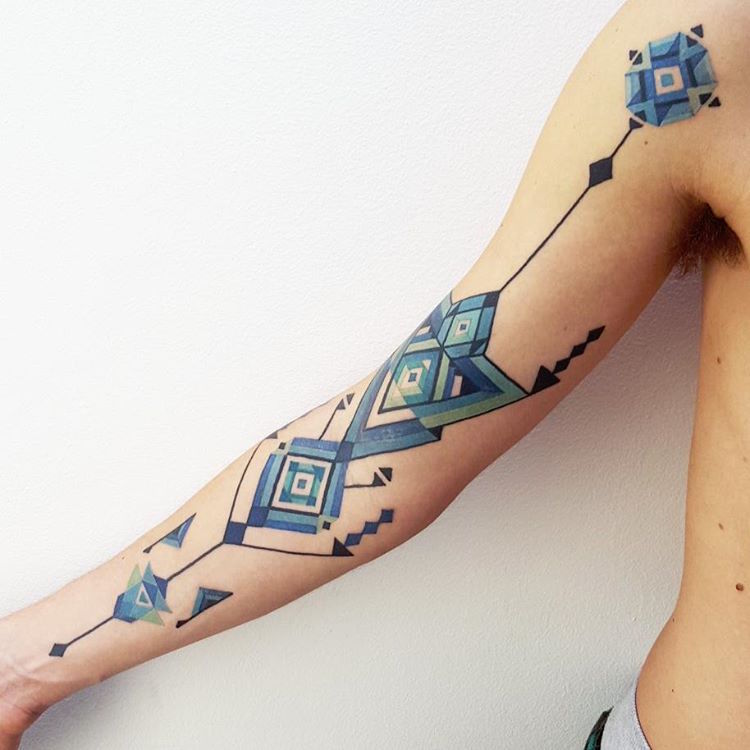 Amazonian Tribal Tattoos Inspired by Sacred Indigenous Patterns