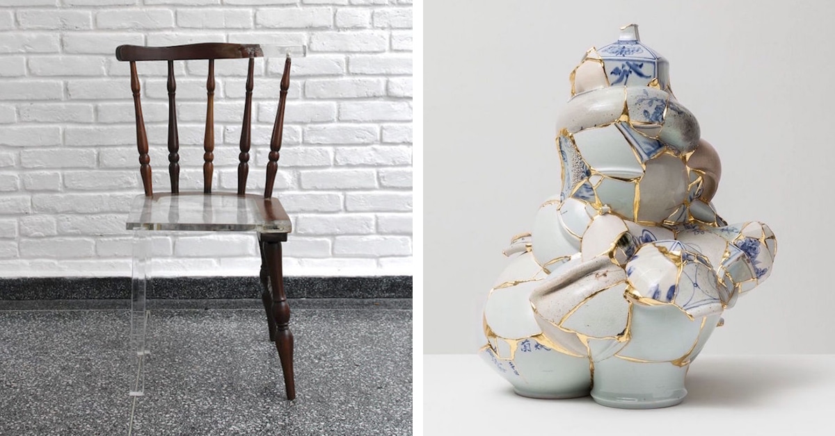 Artistic Repairs Creatively Give New Life to Broken Objects