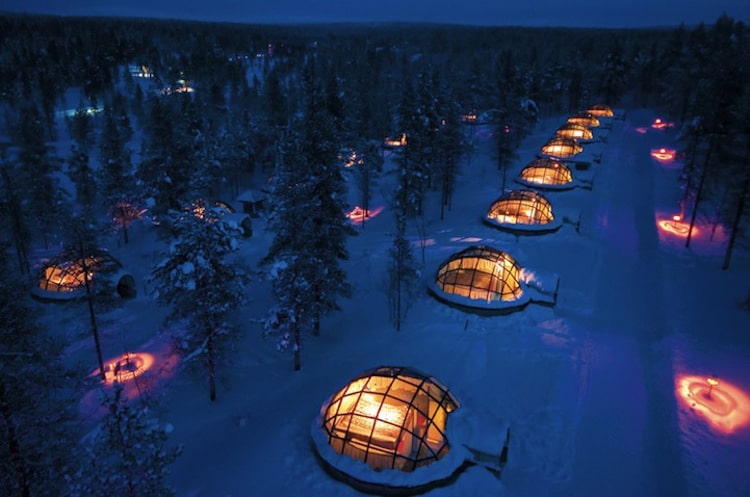 Cozy Places to Stargaze Around the World sleep under the stars hotels cabins tents