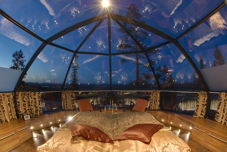 Cozy Places to Stargaze Around the World sleep under the stars hotels cabins tents