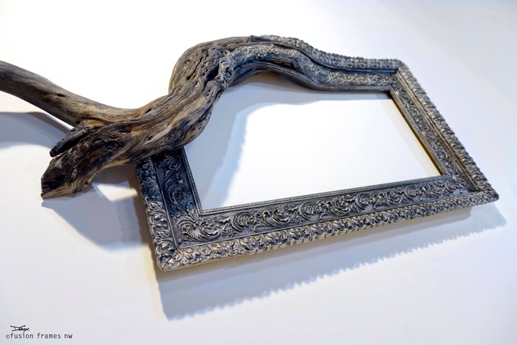 Discarded Frames and Gnarled Tree Branches Form Stunning Fusion Frames 