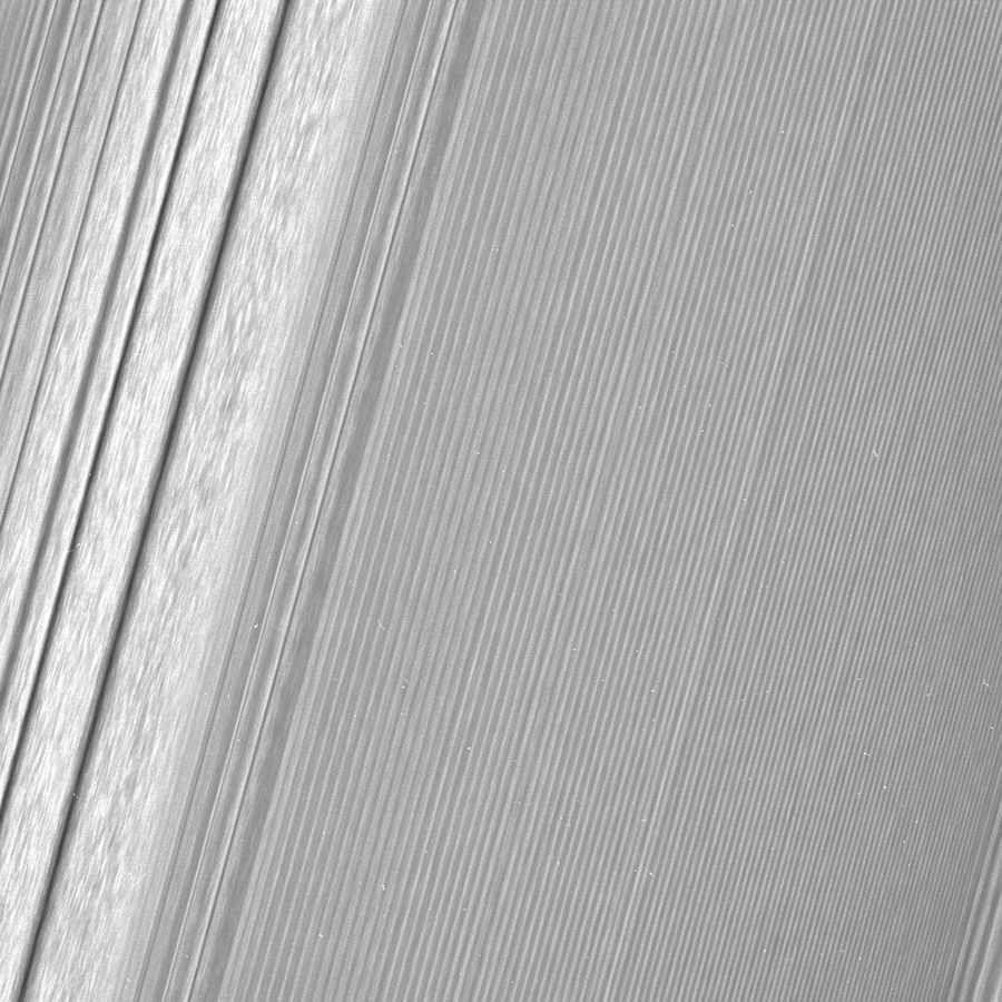 Saturn's Rings by NASA Spacecraft Cassini