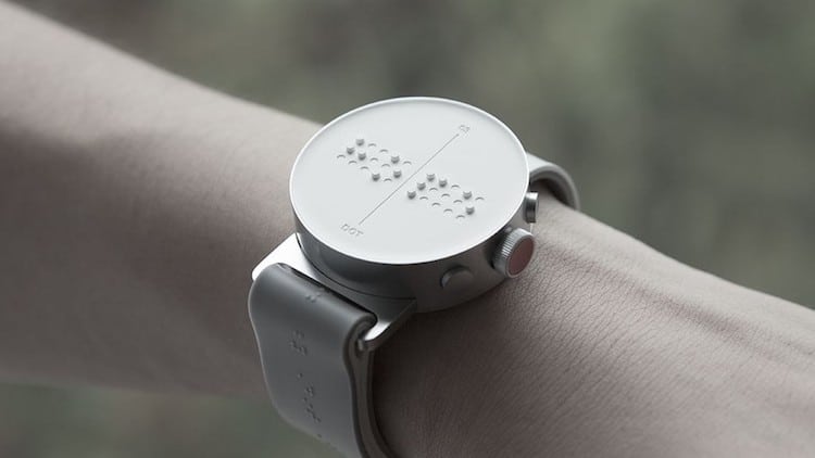 braille watch for the blind