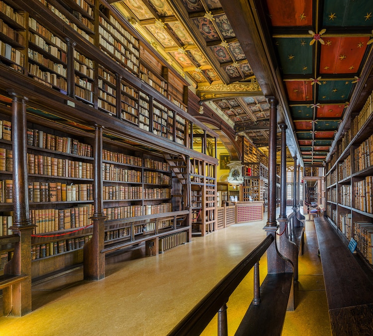 Duke Humfrey's Library - Bodleian Libraries at the University of Oxford oldest europe