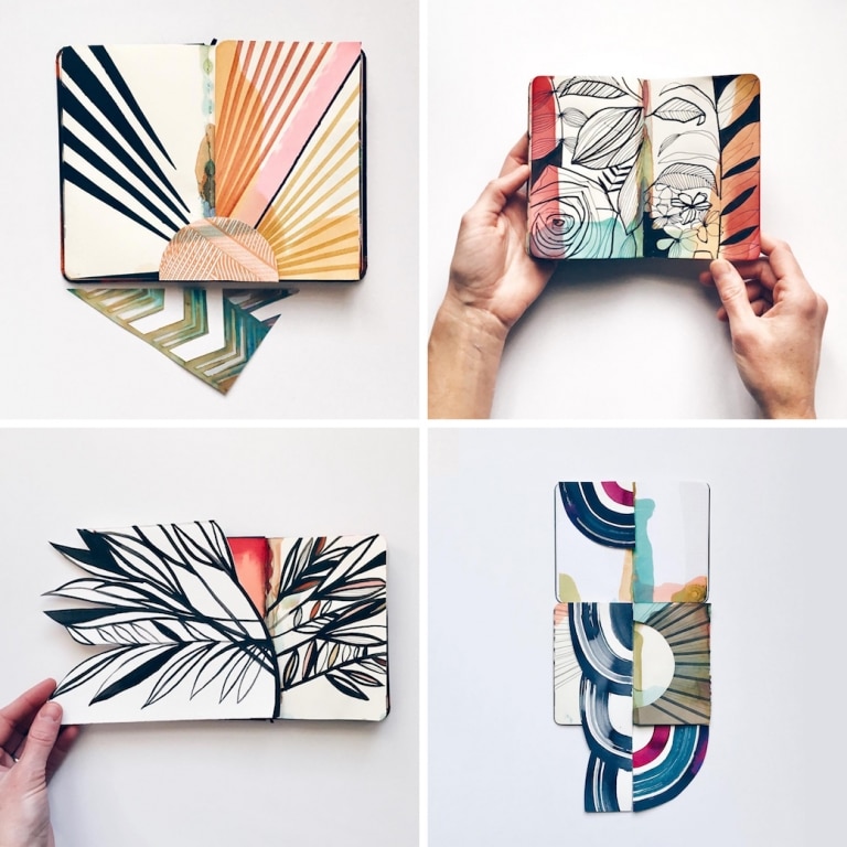 15 Beautiful Sketchbooks Are Mobile Galleries Of Stunning Works Of Art