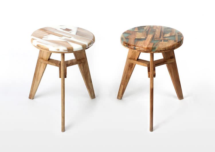 wood and resin furniture