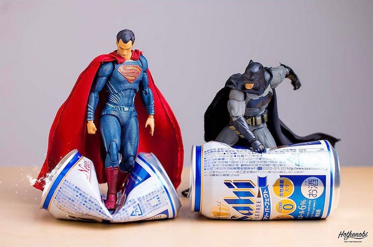 Amusing Action Figure Photography Imagines the Amusing Adventures of Superheroes and Villans