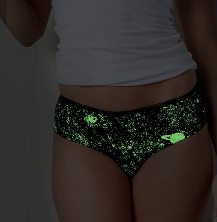 Glow-In-The-Dark Underwear Illuminates a Spectacular Universe