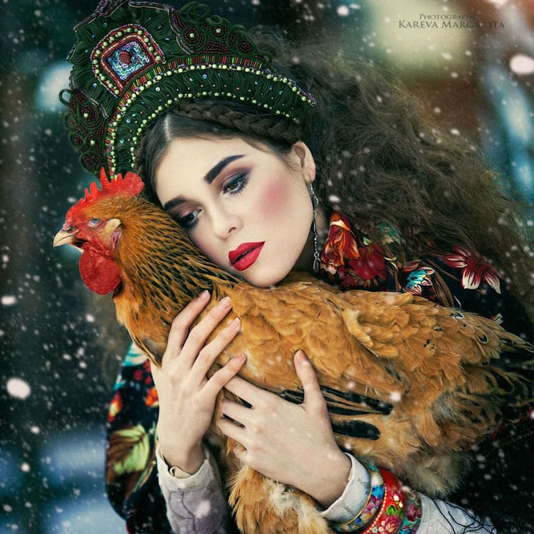 Russian Fairy Tales Translated into Fashion-Forward Portraits