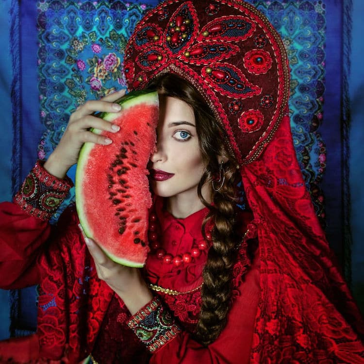 Russian Fairy Tales Translated into Fashion-Forward Portraits