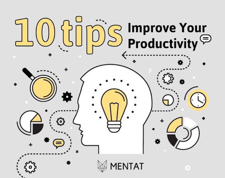 Image result for 10 Tips for Boosting Your Productivity at Work infographics