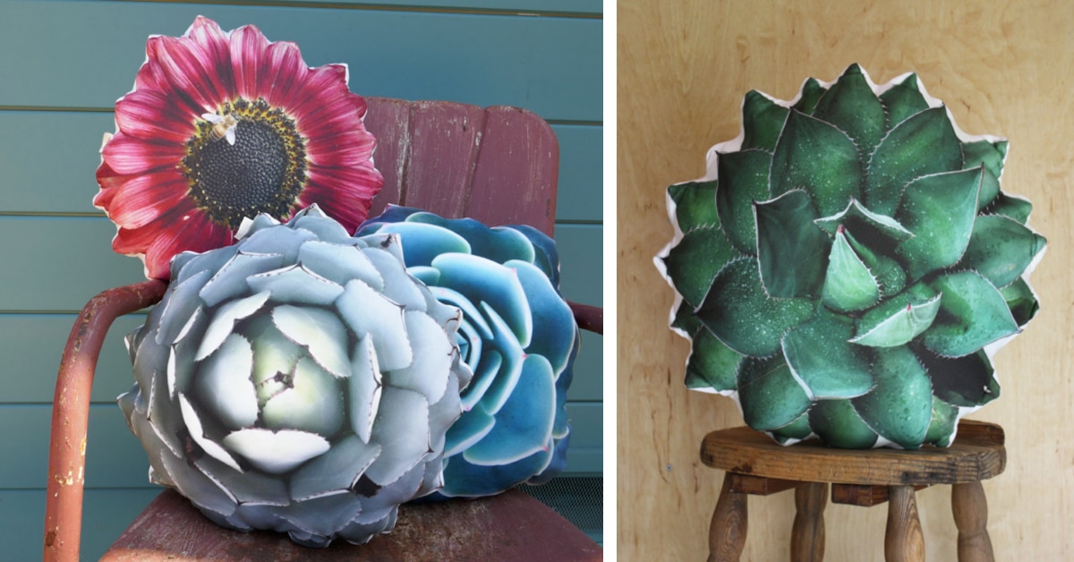 Plant Pillows by Plantillo Bring the Beauty of Nature into Your Home