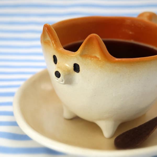 Ceramic Shiba Inu Mug by Siro's Funny Animals