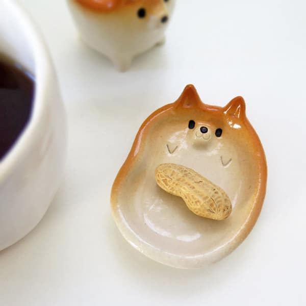 Ceramic Shiba Inus by Siro's Funny Animals