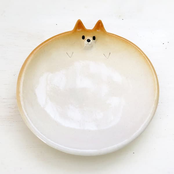 ceramic Shiba Inus Siro's Funny Animals tableware cute animals handmade