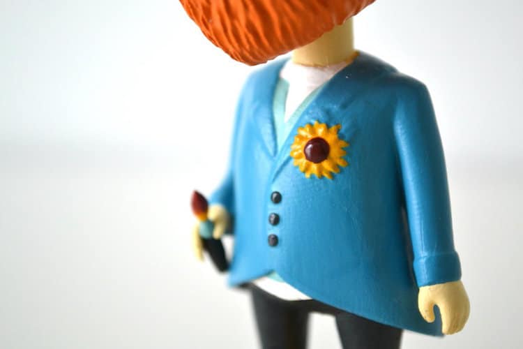 Van Gogh Action Figure with Detachable Ear by Today is Art Day