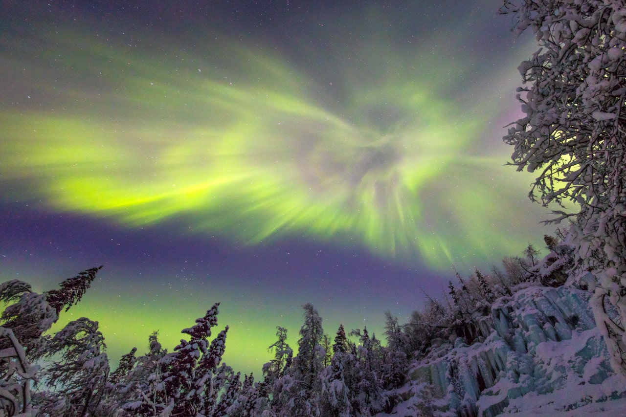 Yuichi Yokota Finnish Winter Finland Northern Lights