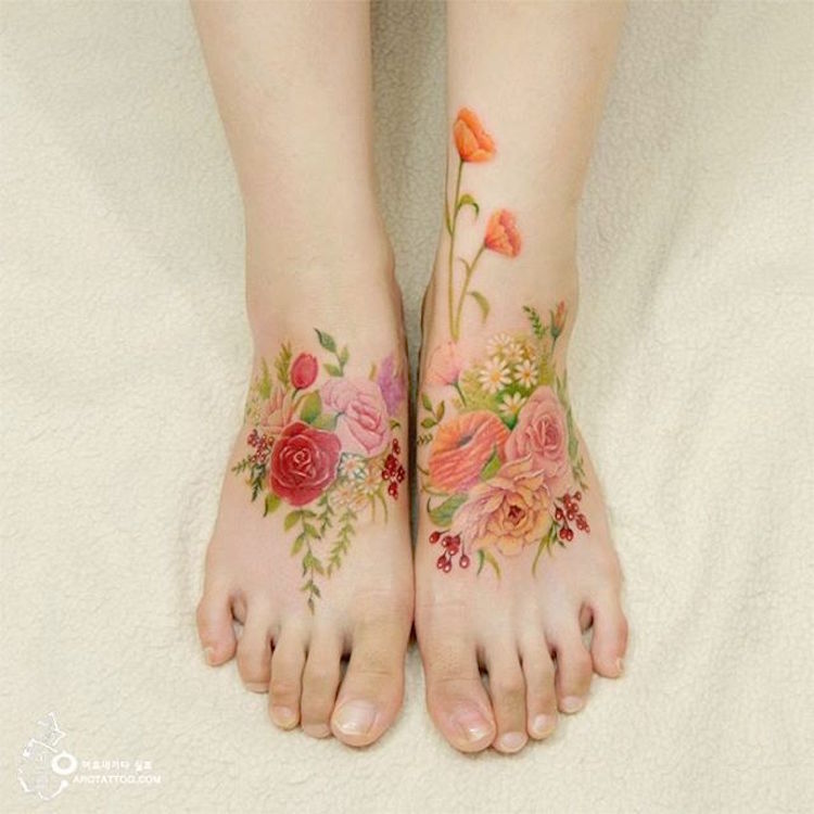 best floral tattoos best floral tattoo artists design flower tattoos botanical tattoos nature tattoos