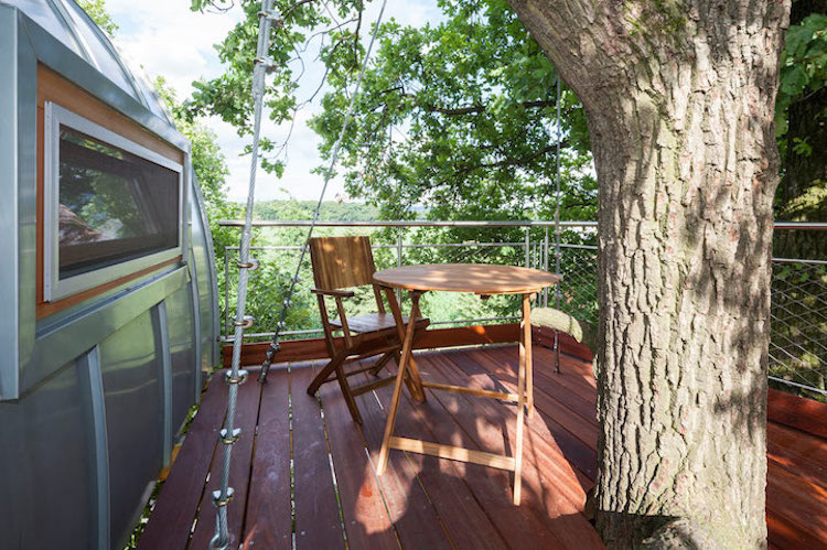treehouses for grown-ups baumraum oak tree treehouse