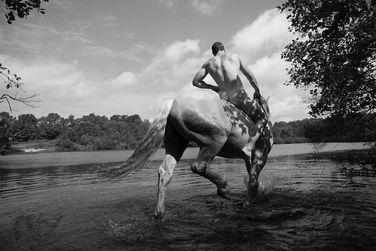 photo of man on a horse nick turner