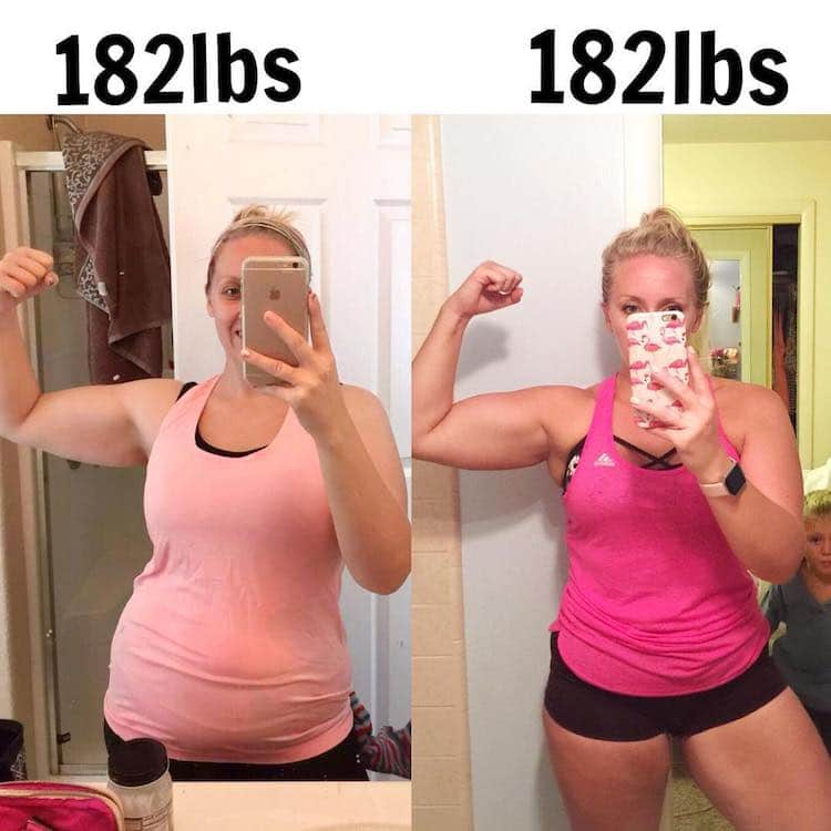 Mom Makes a Weight Lifting Transformation Without Losing a Pound