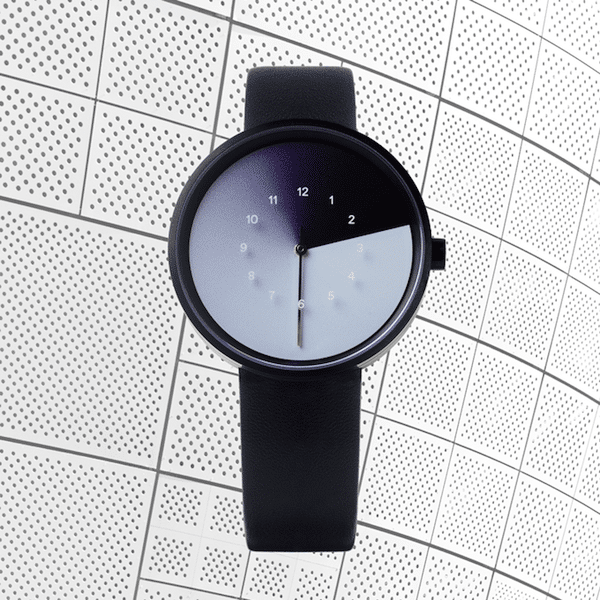 hidden time trio of time jiwoong jung anicorn watches gradient watch shadow
