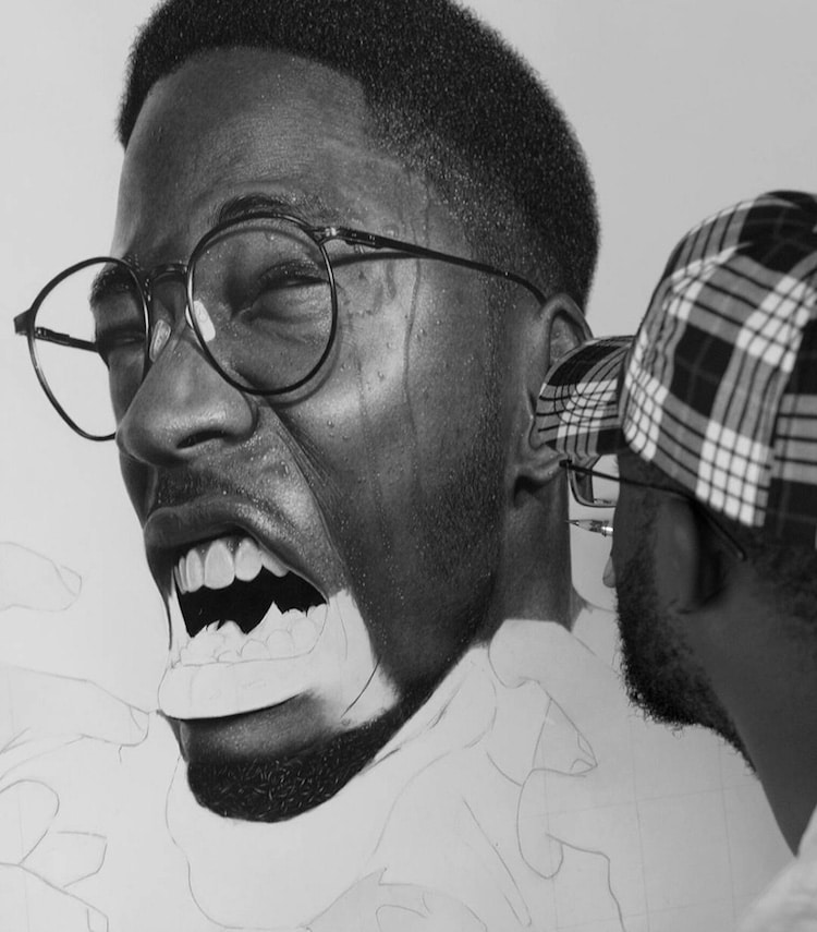 arinze stanely nigerian artist hyper realistic pencil art